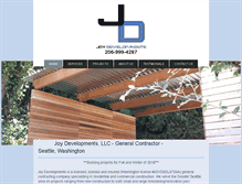 Tablet Screenshot of joydevelopments.com